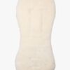 Tinkafu Lammskinn Merinoull Sittdyna, White