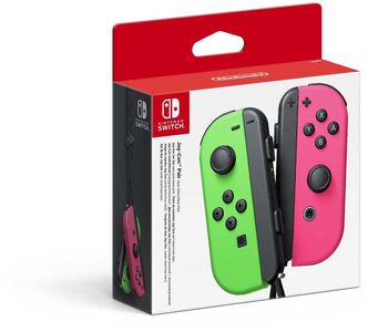 Nintendo Switch Joy-Con, Neongrön/Neonrosa