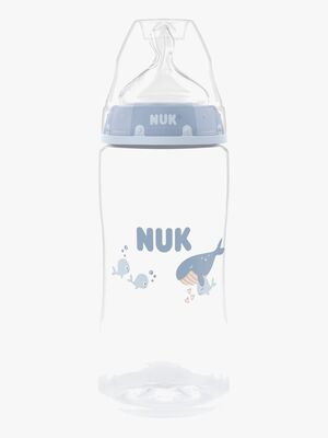 NUK First Choice Nappflaska 300 ml, Whale
