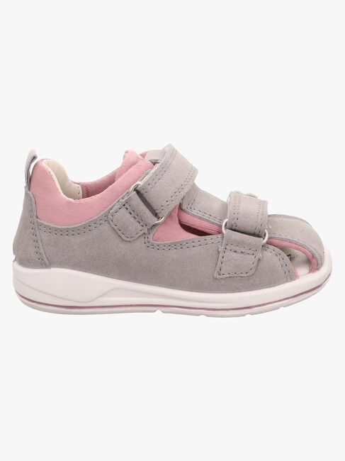 Superfit Boomerang Sandaler, Ljusgrå/Rosa