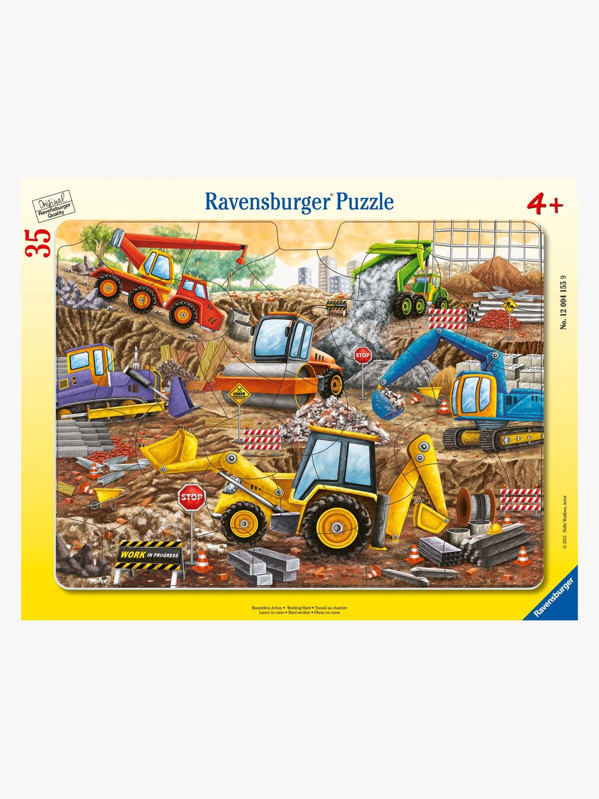 Ravensburger Rampussel Byggarbetsplats 35 Bitar