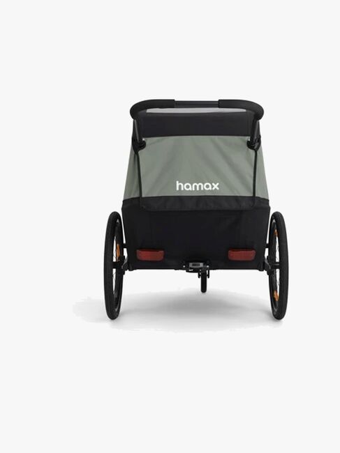 Hamax Traveller Cykelvagn, Khaki Green/Black