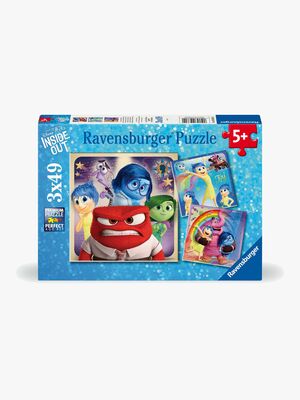 Ravensburger Disney Pixar Insidan Ut Pussel 3x49 Bitar