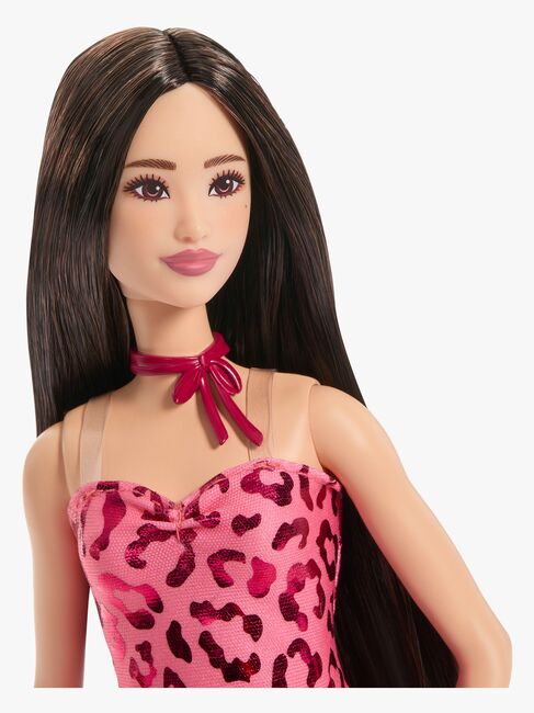 Barbie Fashionistas Docka Leopard, Rosa
