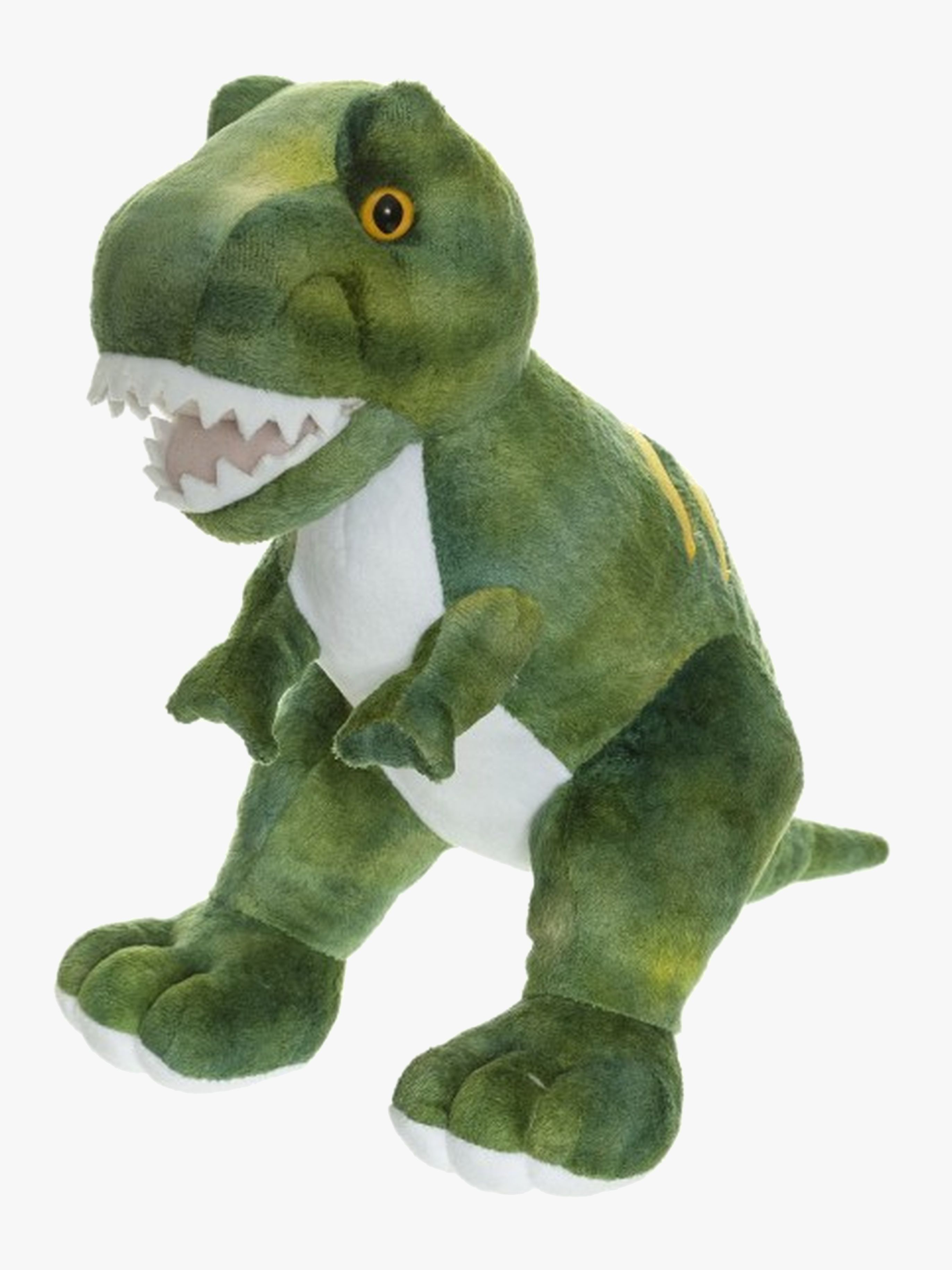 Teddykompaniet Självlysande Dinosaurie 28 Cm, Grön