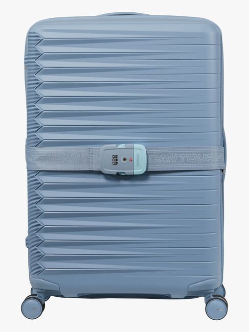 American Tourister TSA Bagagerem, Stone Blue/Blue