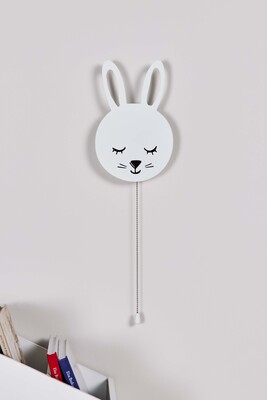 Alice & Fox BIM Vegglampe Kanin, Hvit