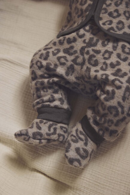 Huttelihut Ullfleecebyxor Merino, Camel Melange 480980-2044-1477_4b.jpg