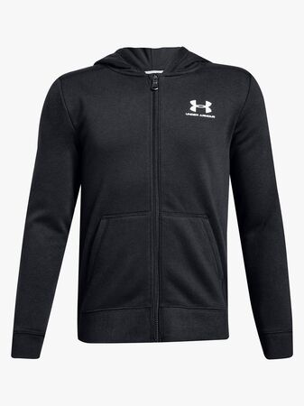 Under Armour Fleece FZ Huvtröja, Black