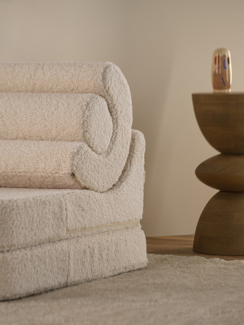 Wigiwama Flipster Stol, Cream White