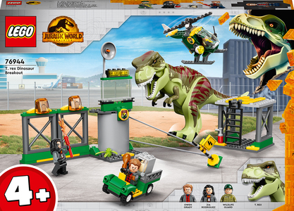 LEGO Jurassic World 76944 T. rex – dinosaurieflykt
