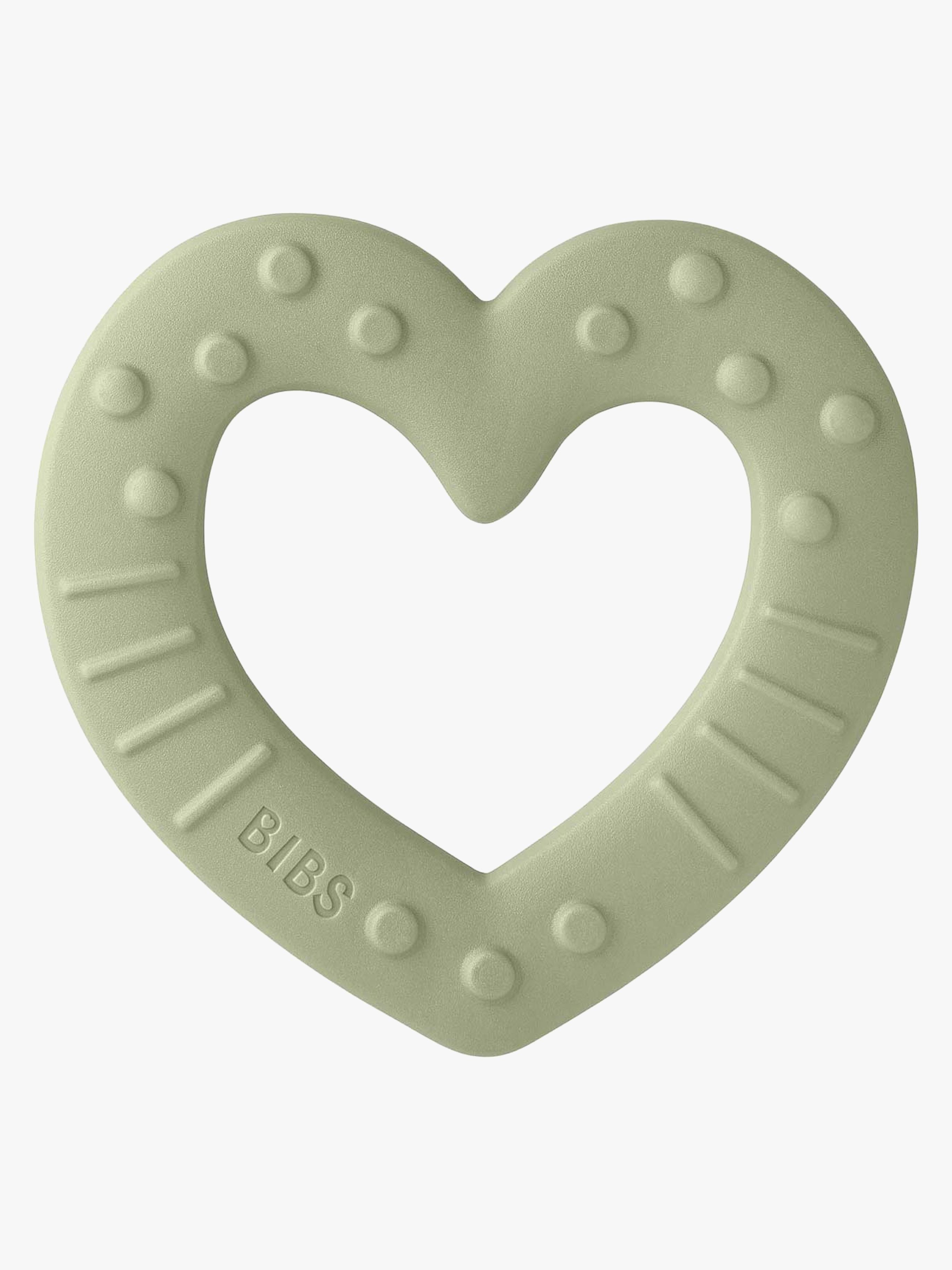 BIBS Bitleksak Baby Bitie Heart, Sage