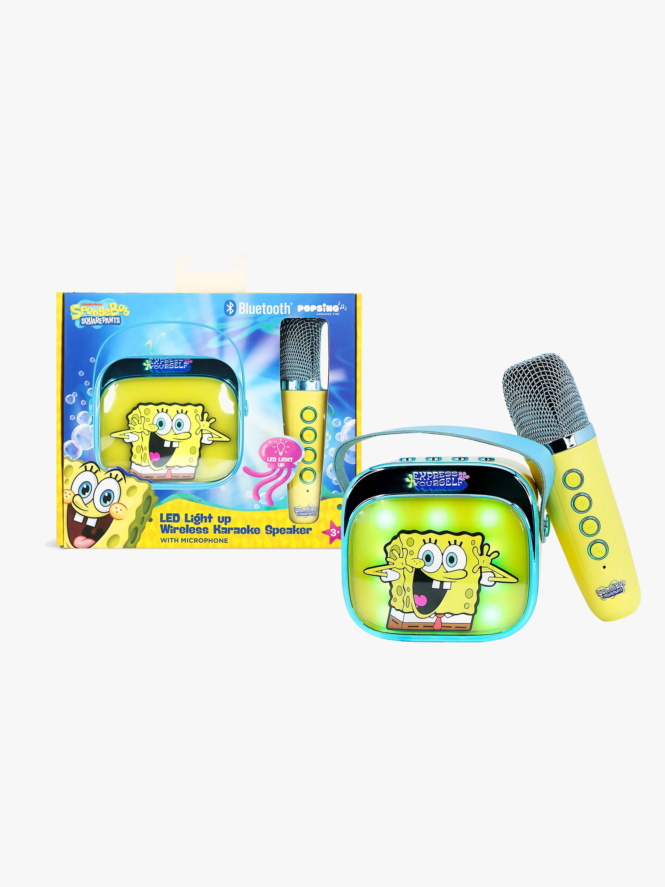 SvampBob Popsing Karaokeset med LED-ljus