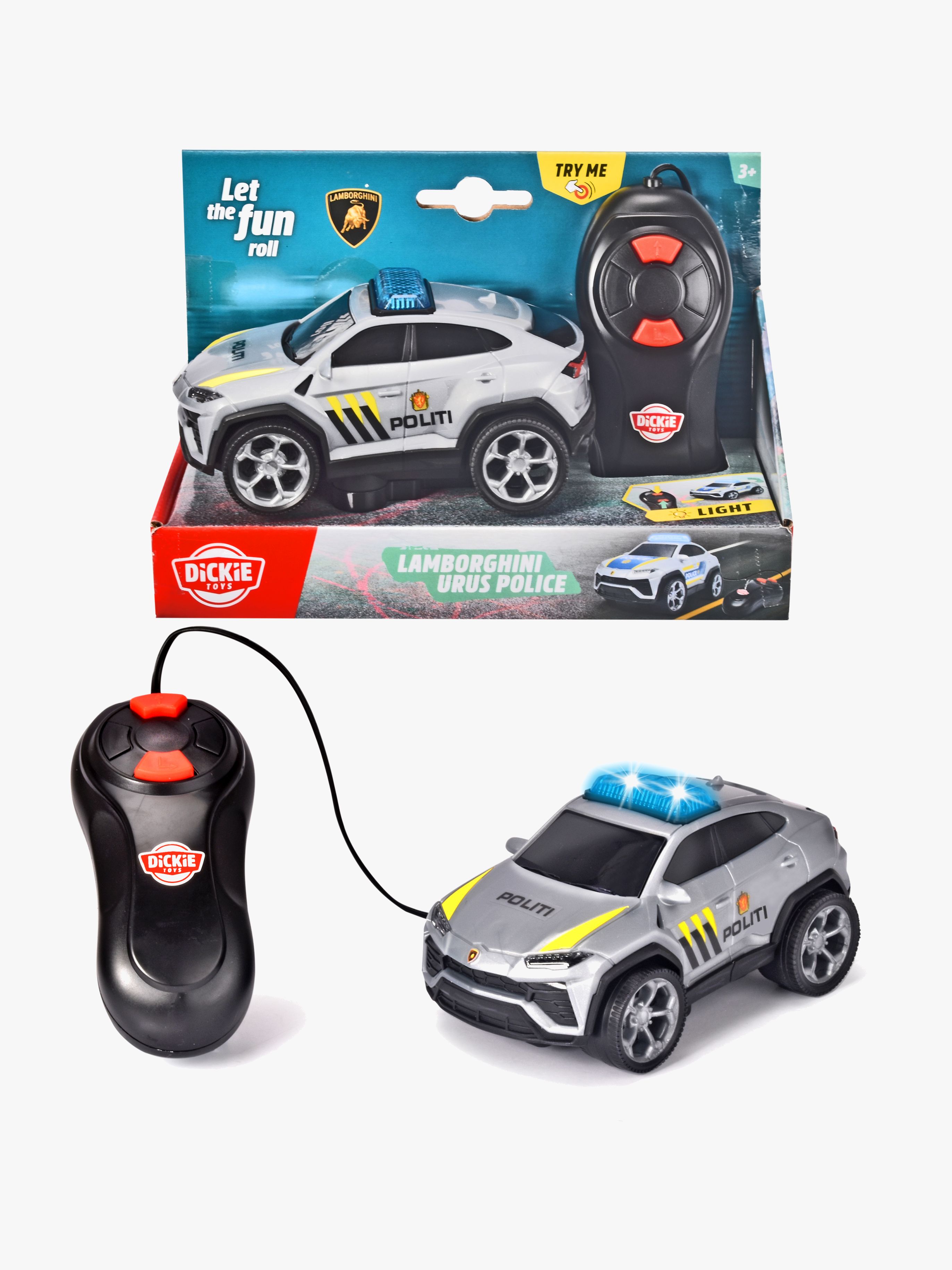 Dickie Toys Norsk Polisbil Lamborghini Urus Sladdstyrd