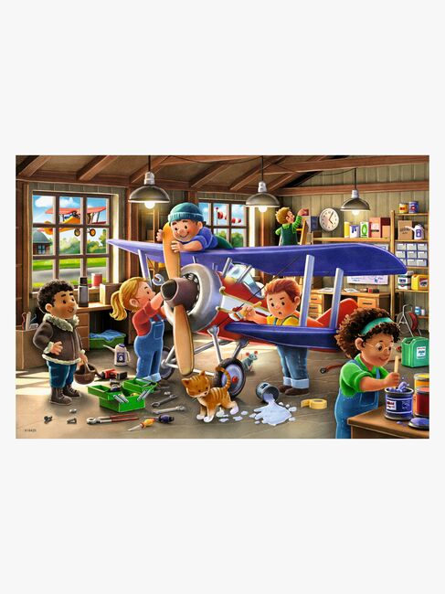 Ravensburger Airplane & Train Repairs Pussel 2x24 Bitar