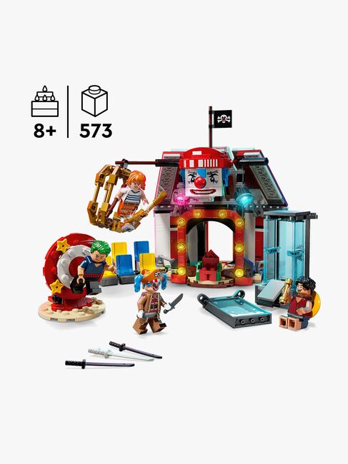 LEGO ONE PIECE 75637 Clownen Buggys cirkustält