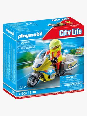 Playmobil 71205 City Life Motorcykel med Blinkande Ljus