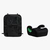 Beemoo Raise 2 i-Size Bälteskudde inkl. Beemoo Smart Organizer, Black Stone