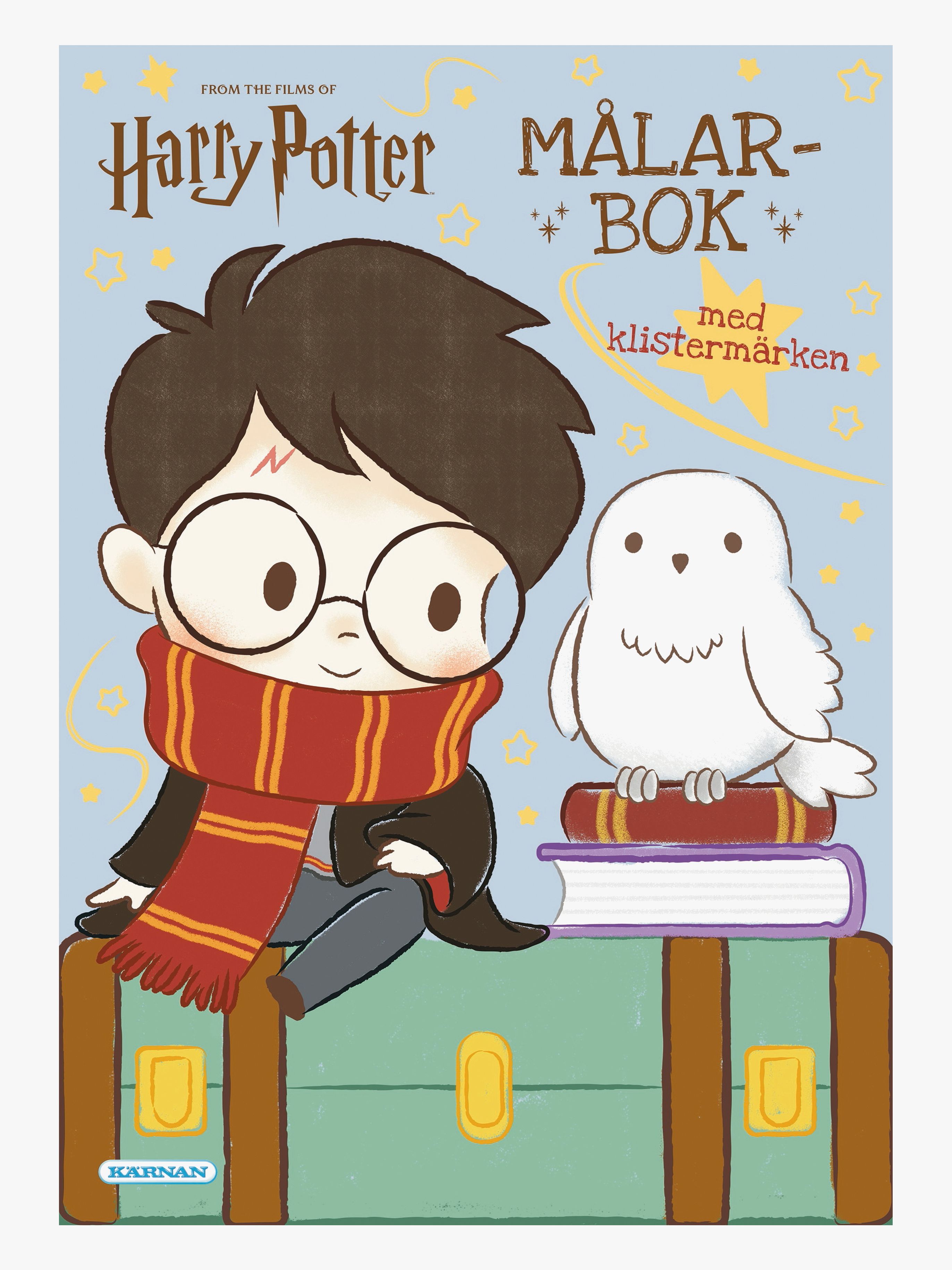 Kärnan Harry Potter Målarbok