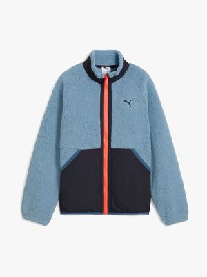 Puma Sherpa Hybrid Fleecejacke, Cool Blue