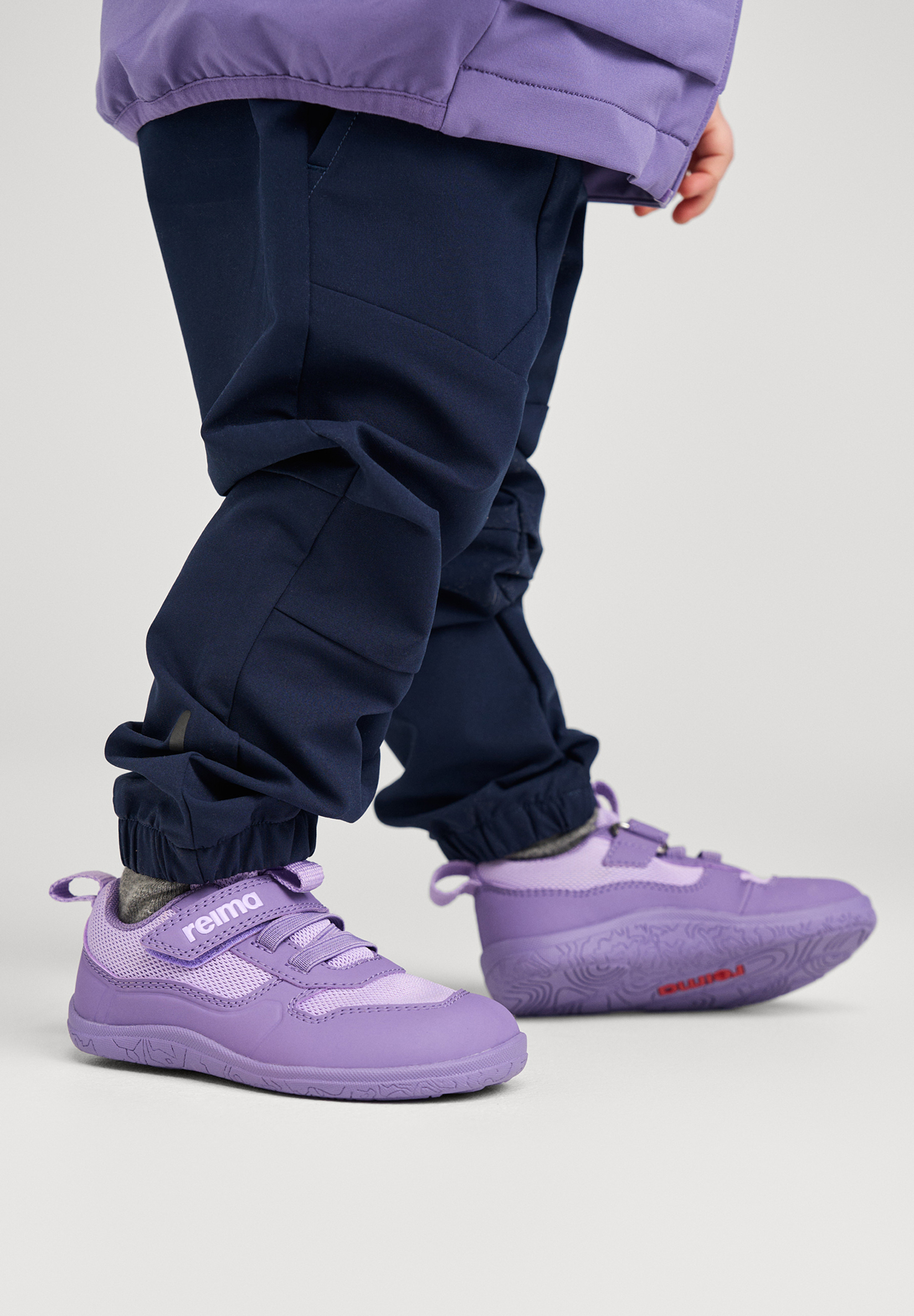 Reima Telmin Barefoot Sneakers, MIsty Violet, 22