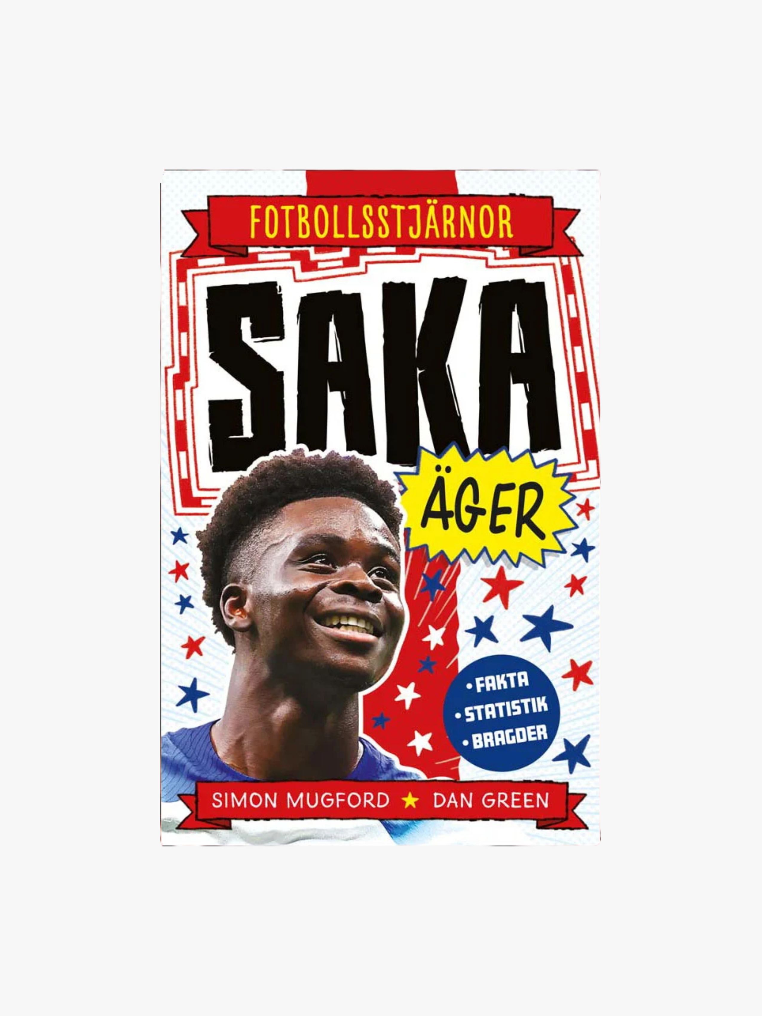 Fotbollsstjärnor Bok Saka Äger
