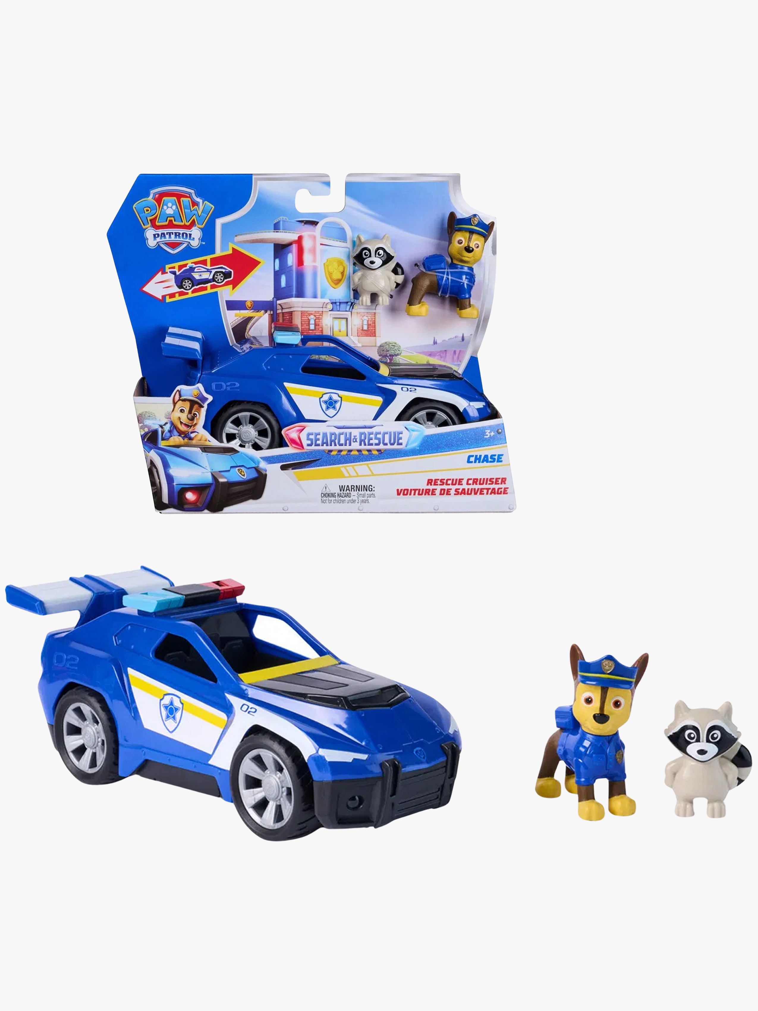 Paw Patrol Search &  Rescue Räddningsfordon med Figur Chase
