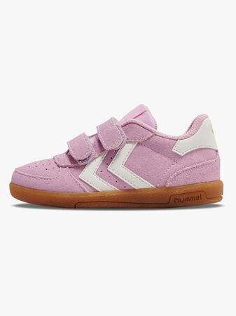 Hummel Victory Suede II Infant Sneakers, Roseate Spoonbill