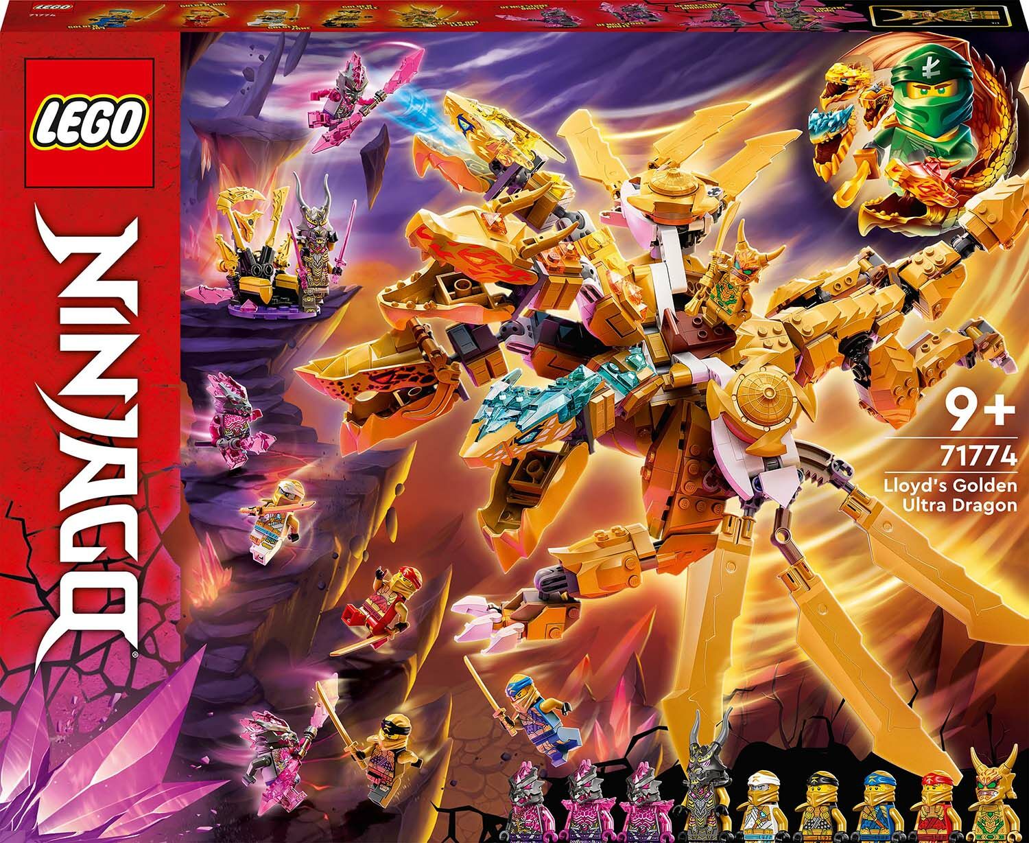 LEGO Ninjago 71774 Lloyds gyllene ultradrake