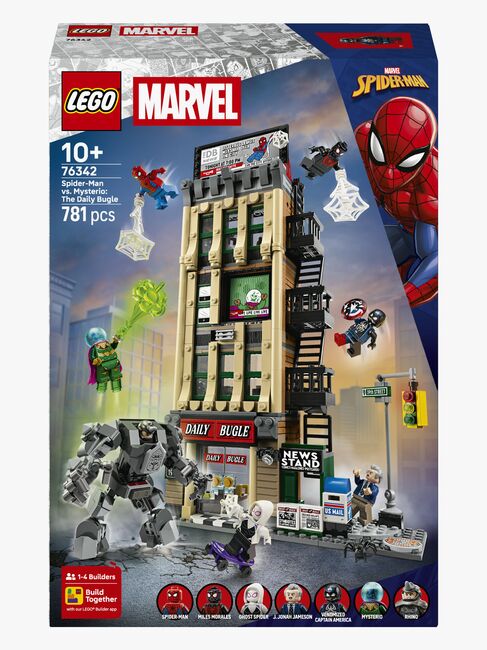 LEGO Super Heroes 76342 Spider-Man mot Mysterio: Daily Bugle