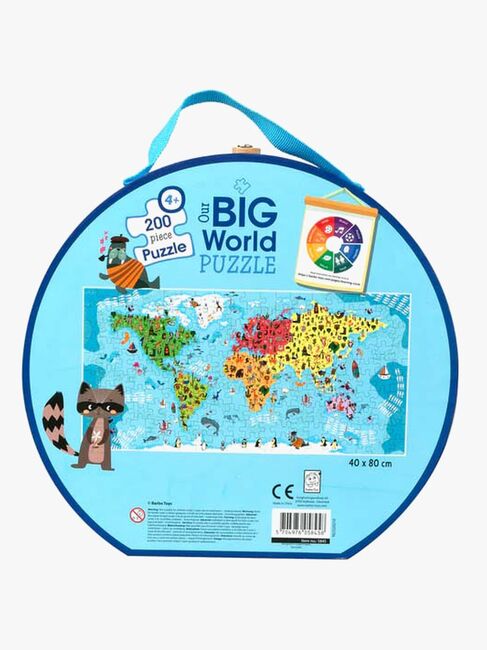 Barbo Toys  Våran Stora Pussel Värld 200 Bitar
