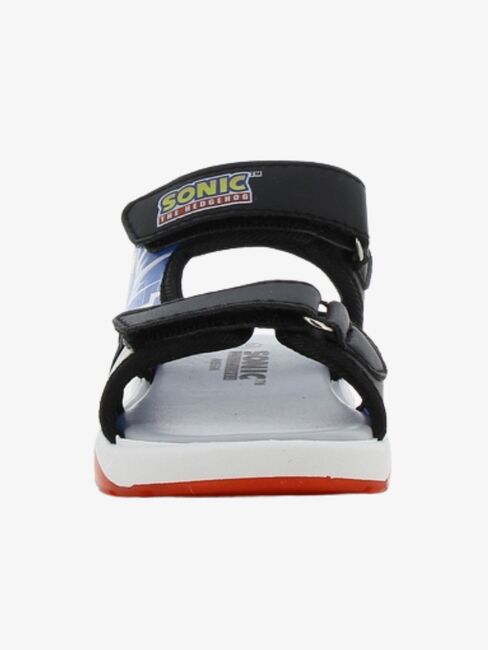 Sonic Blinkande Sandaler, Black/Cobalt Blue