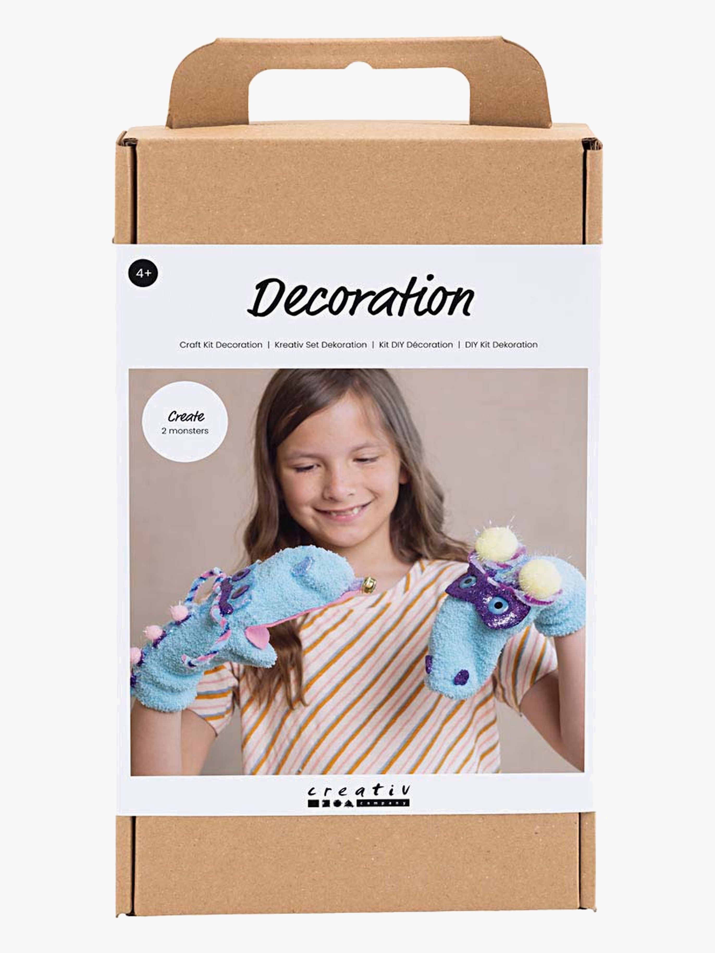 Creativ Company DIY-set Strumpmonster