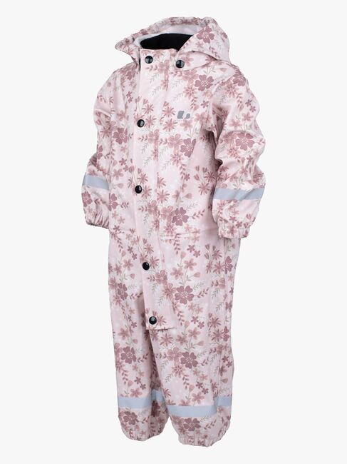 Lindberg Vattholma Regnoverall, Pink/White