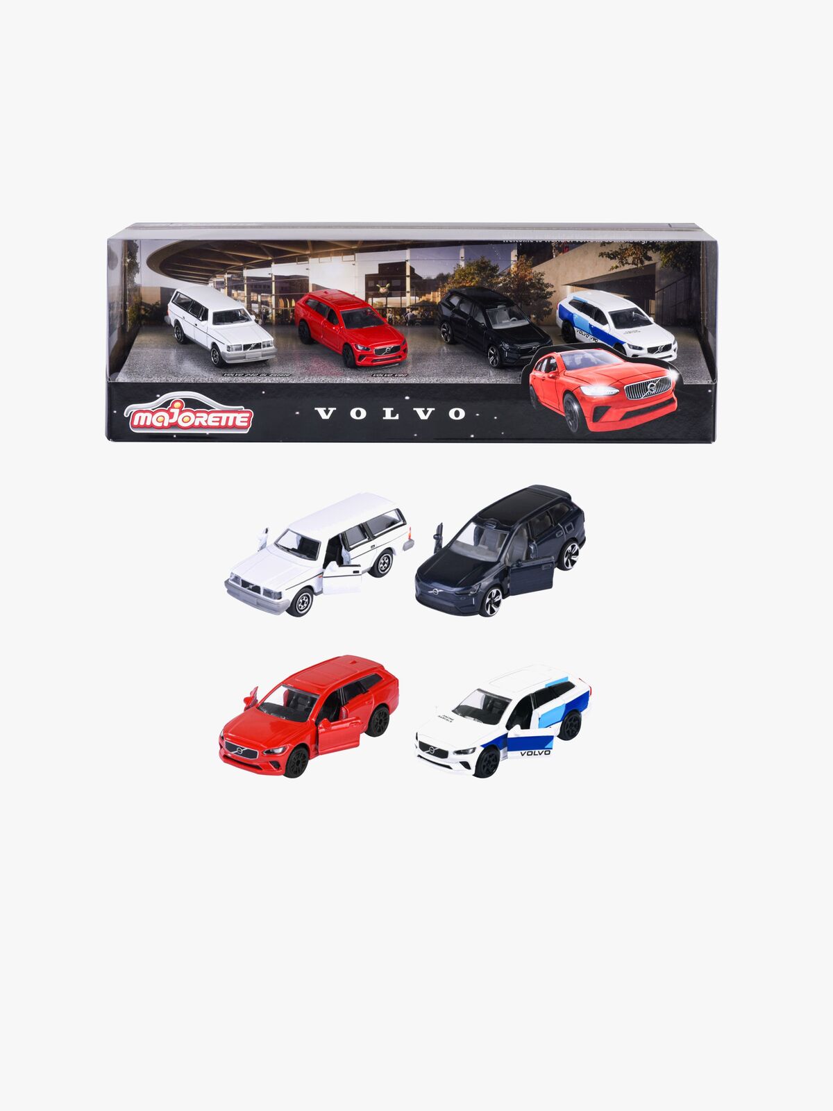 Majorette Volvo Bilar Presentförpackning 4-Pack