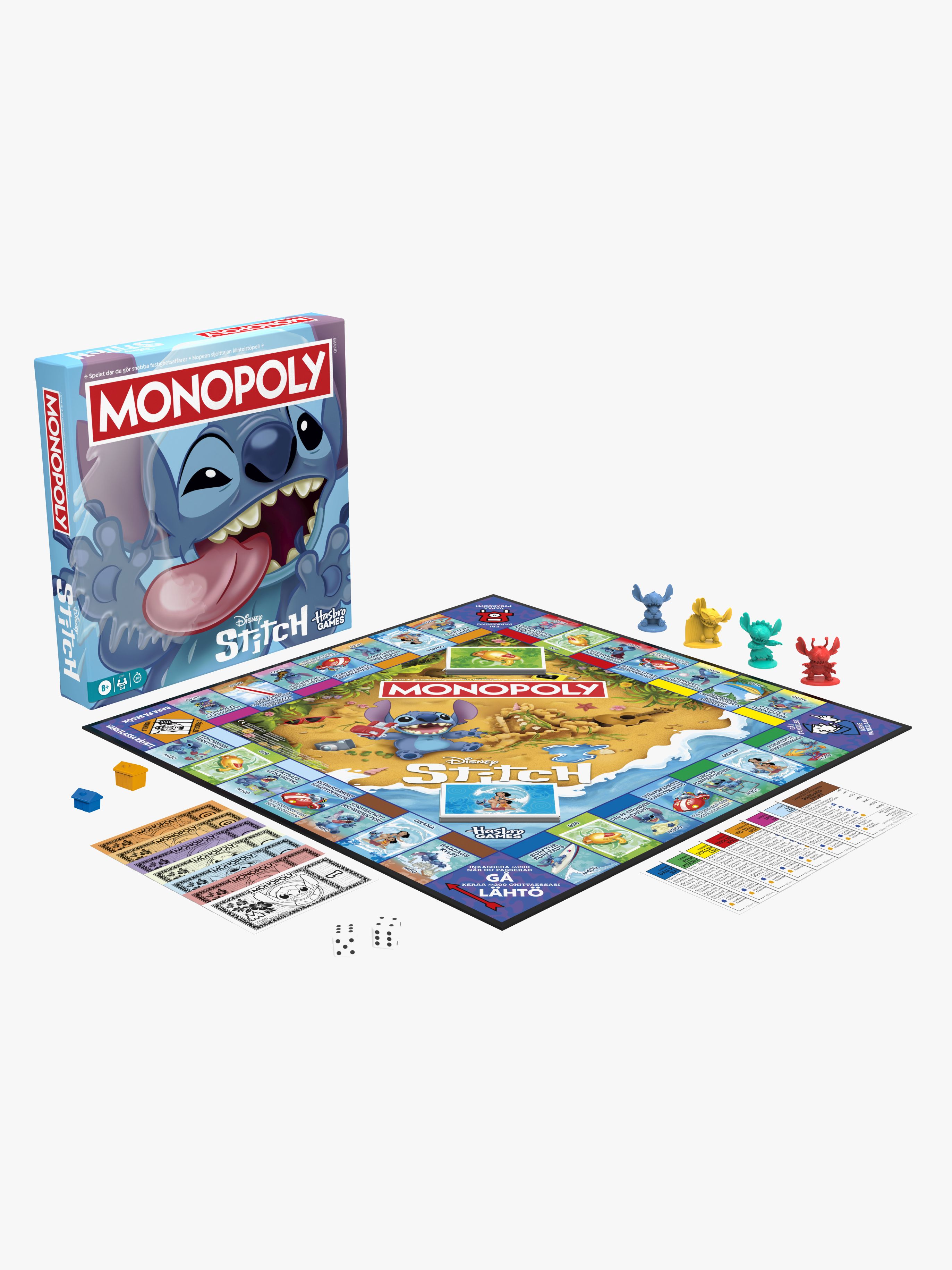 Monopoly Disney Stitch Familjespel