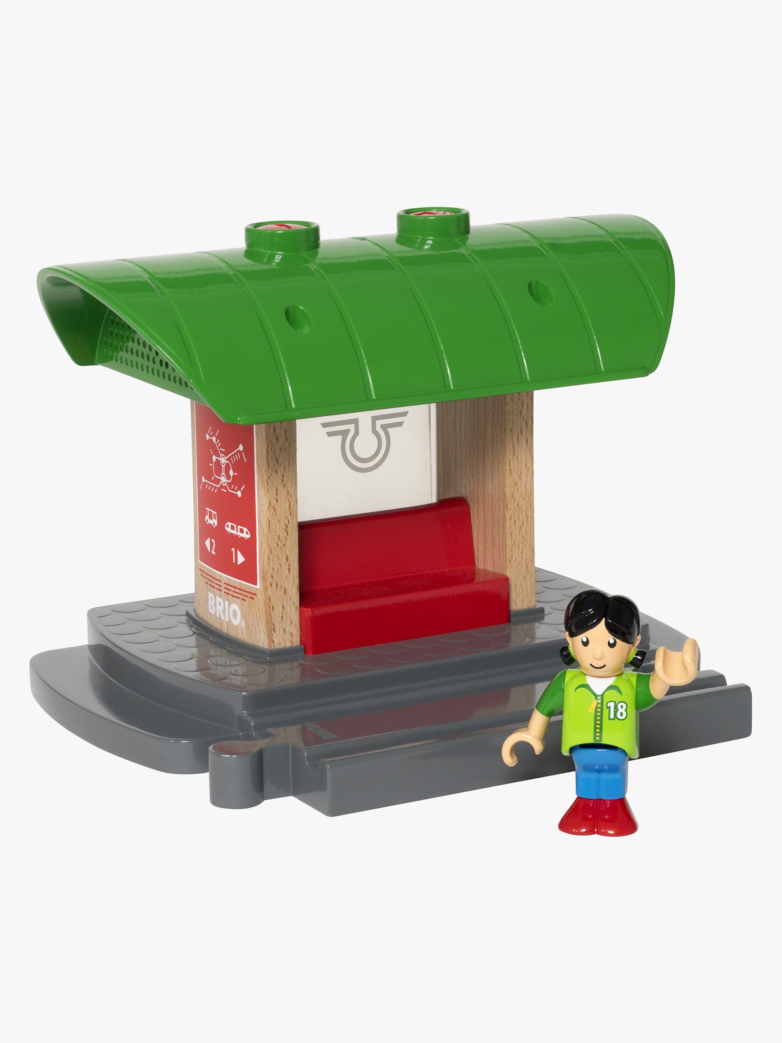 BRIO 33840 Tågstation Med Ljud