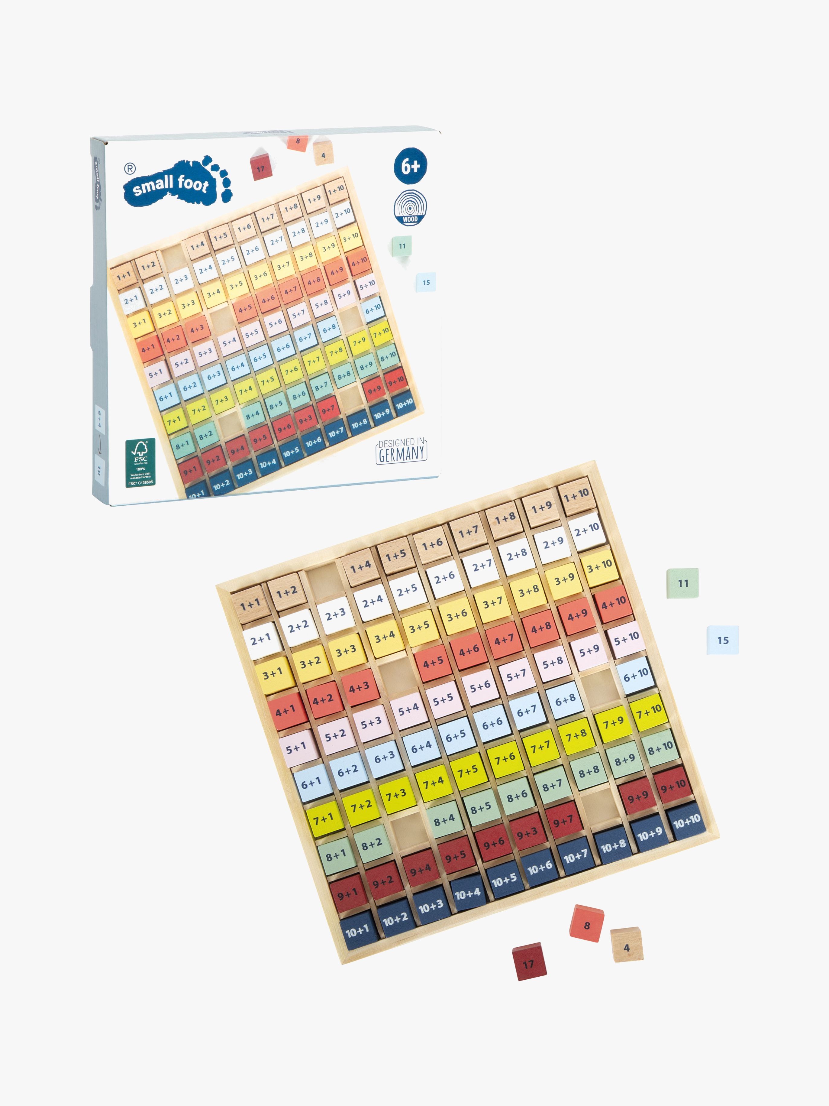Small Foot Matematikbräda Additionstabell
