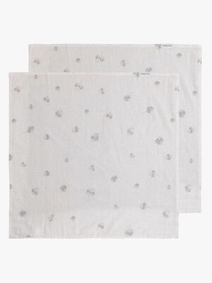 Baby's Only 65x65 Muslinfilt 2-Pack, Tender Clover