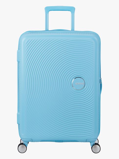 American Tourister Soundbox Spinner Resväska 71,5-81L, Blueberry Fizz
