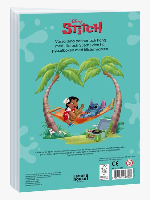 Egmont Kärnan Disney Stitch Pysselbok