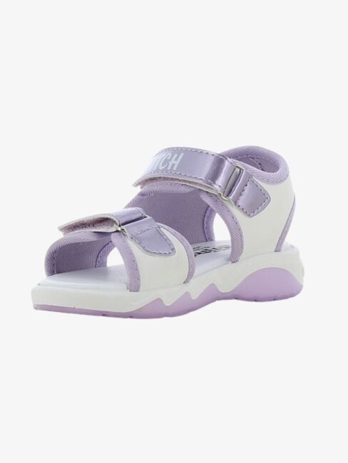 Disney Stitch Blinkande Sandaler, Lilac/White