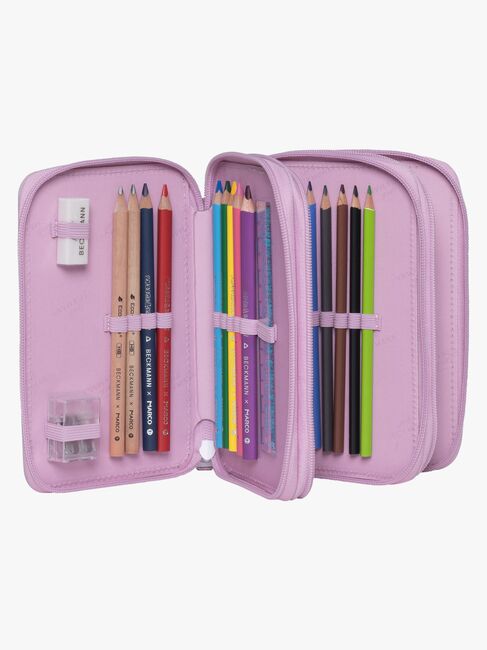 Beckmann Fylld Trippelpennfodral, Rosie