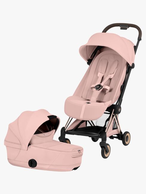 Cybex COYA Style Duovagn, Rosegold/Peach Pink 915617.jpg