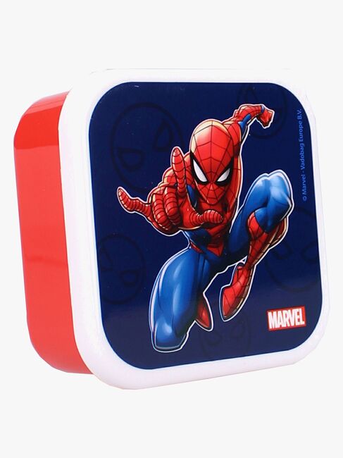 Marvel Spider-Man 3 in 1 Snackbox Let's Eat!, Navy