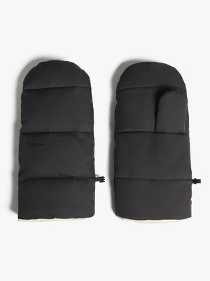 Beemoo Barnevognsvanter, Black/Leaf