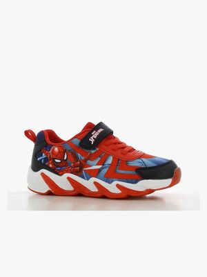 Marvel Spider-Man  Blinkande Sneakers, Navy/Light Blue