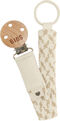 BIBS Braid Napphållare, Ivory/Vanilla
