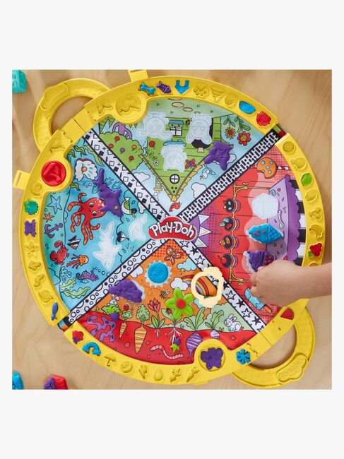 Play-Doh Fold and Go Startset med Lekmatta