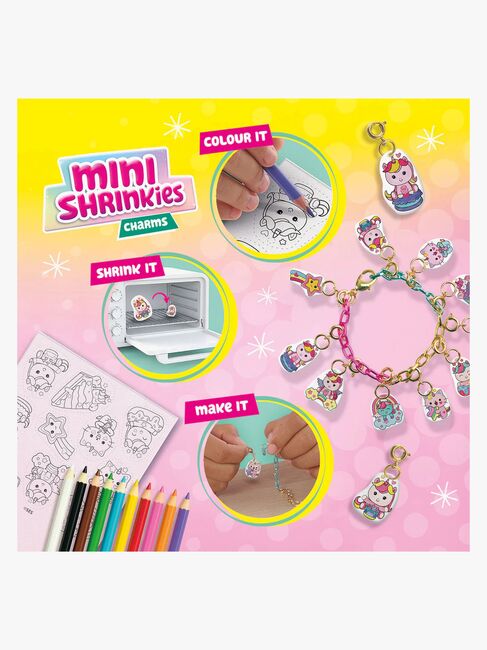 SES Creative Mini Shrinkies Pysselset Berlocker Enhörningar